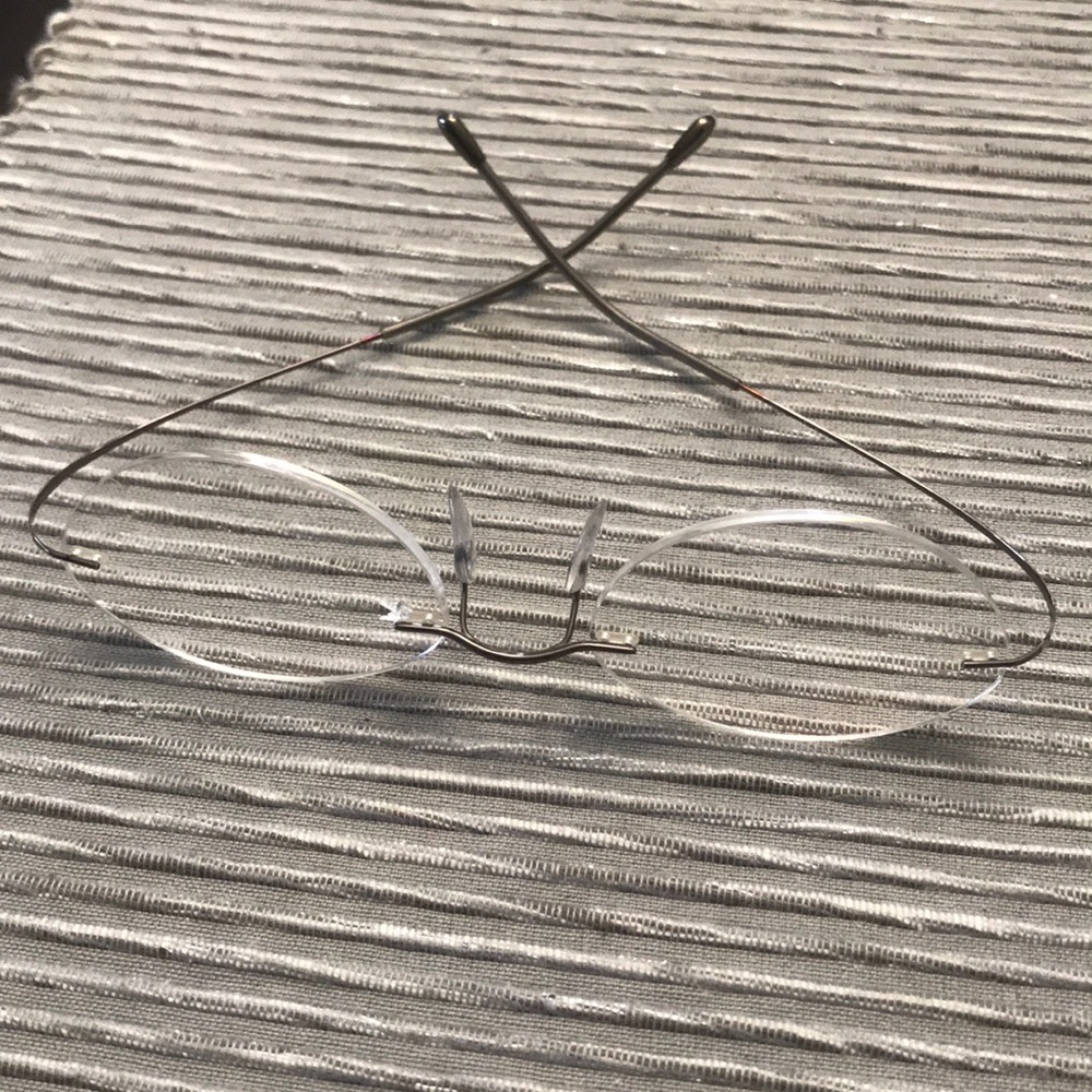 🤓 Sillouette brand eye Glasses with case